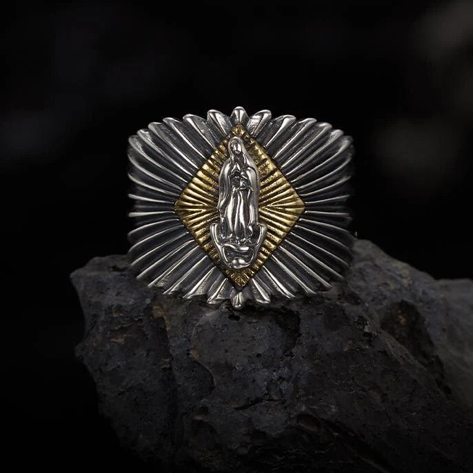 ze srebra próby 925 z wizerunkiem Matki Boskiej, klasyczny i zabytkowy – w oddaniu, odnajdź nieograniczoną nadzieję