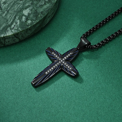 Sparkle Accent Cross: Dotykowe przypomnienie wiary na co dzień
