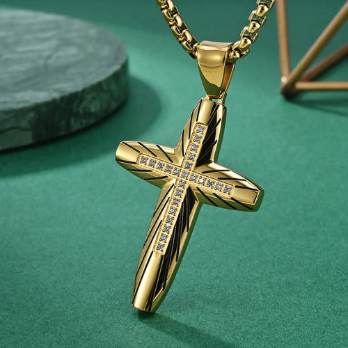 Sparkle Accent Cross: Dotykowe przypomnienie wiary na co dzień
