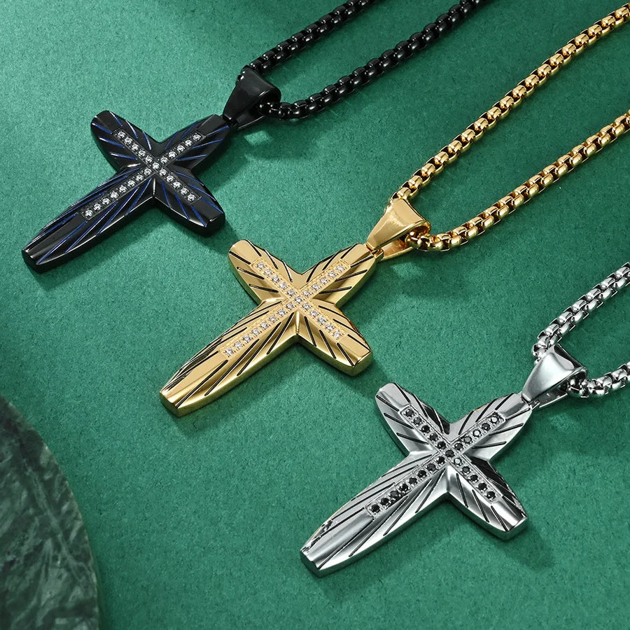 Sparkle Accent Cross: Dotykowe przypomnienie wiary na co dzień